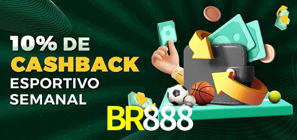10% de bônus de cashback na BR888