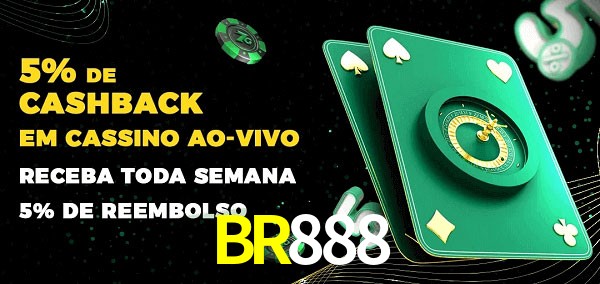Promoções do cassino ao Vivo BR888